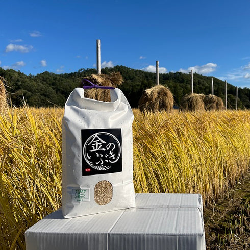 【令和7年産】有機JAS 無農薬・無化学肥料 金のいぶき
